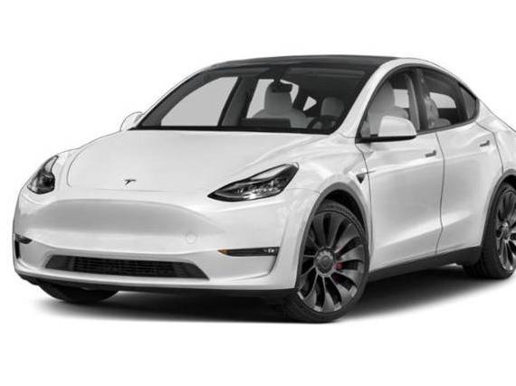 TESLA MODEL Y 2021 5YJYGDEE6MF090496 image
